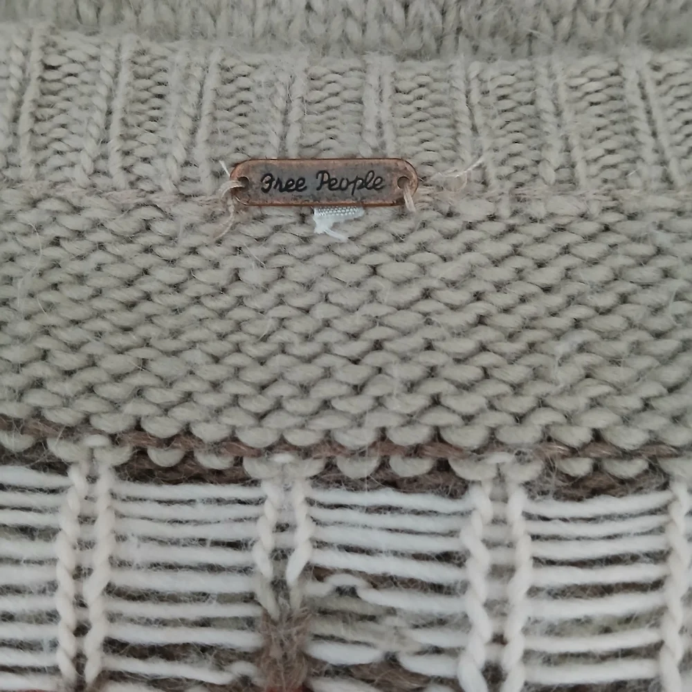 Free People Frosted Fair‎ Isle Cardigan